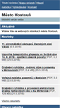 Mobile Screenshot of hostoun.cz